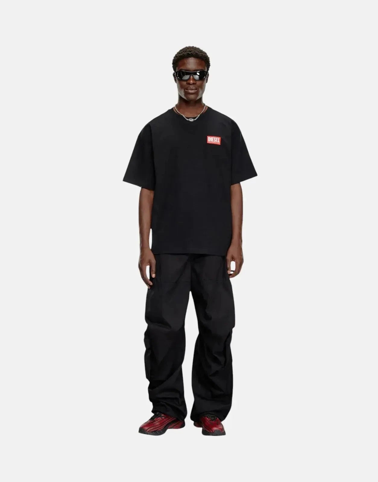 Diesel Relaxed Lab Knit Box T-Shirt - Subwear