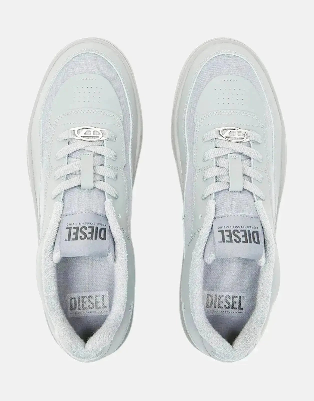 Diesel S-Oval Skate Low Grey Sneakers - Subwear