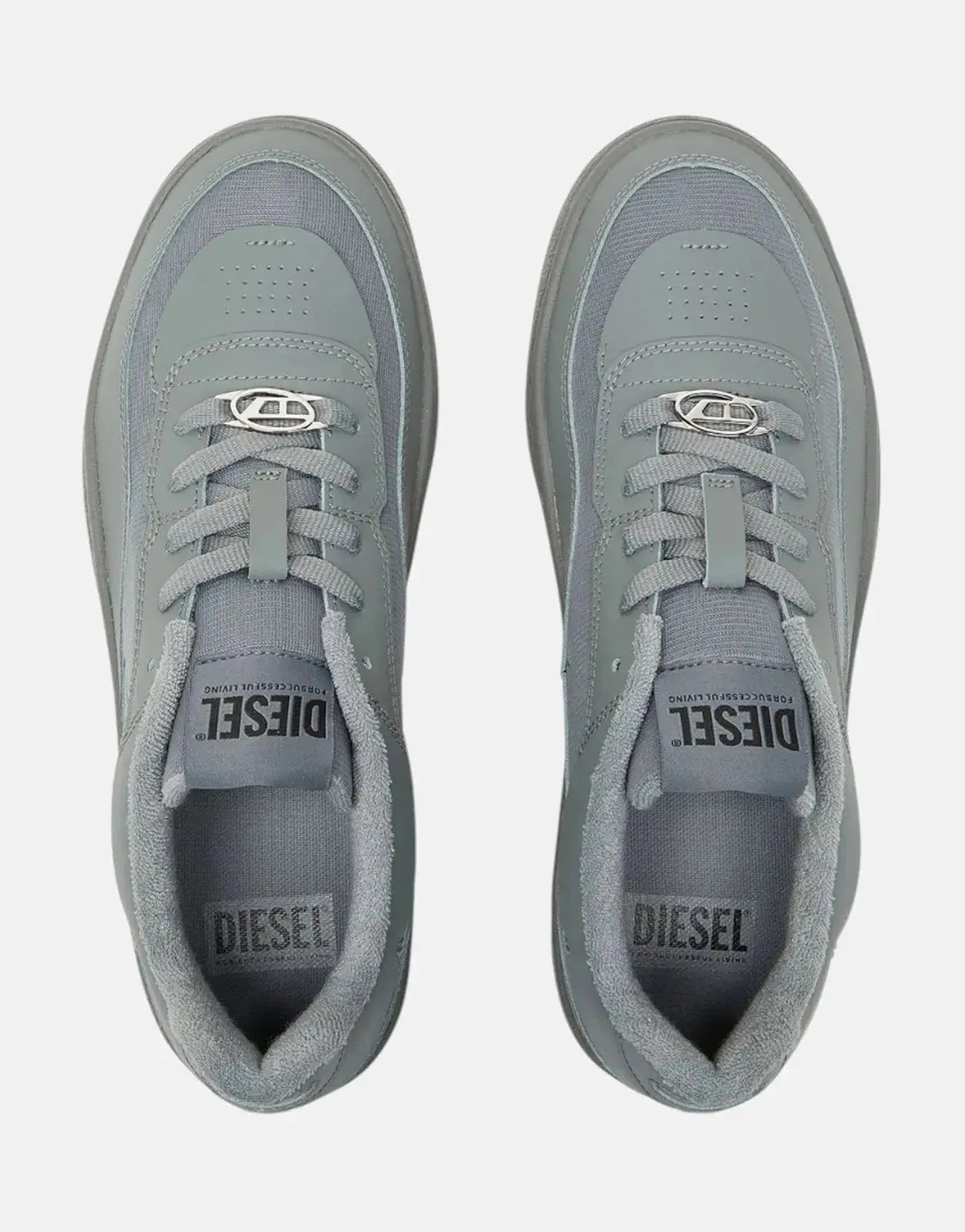 Diesel S-Oval Skate Low Grey Sneakers - Subwear