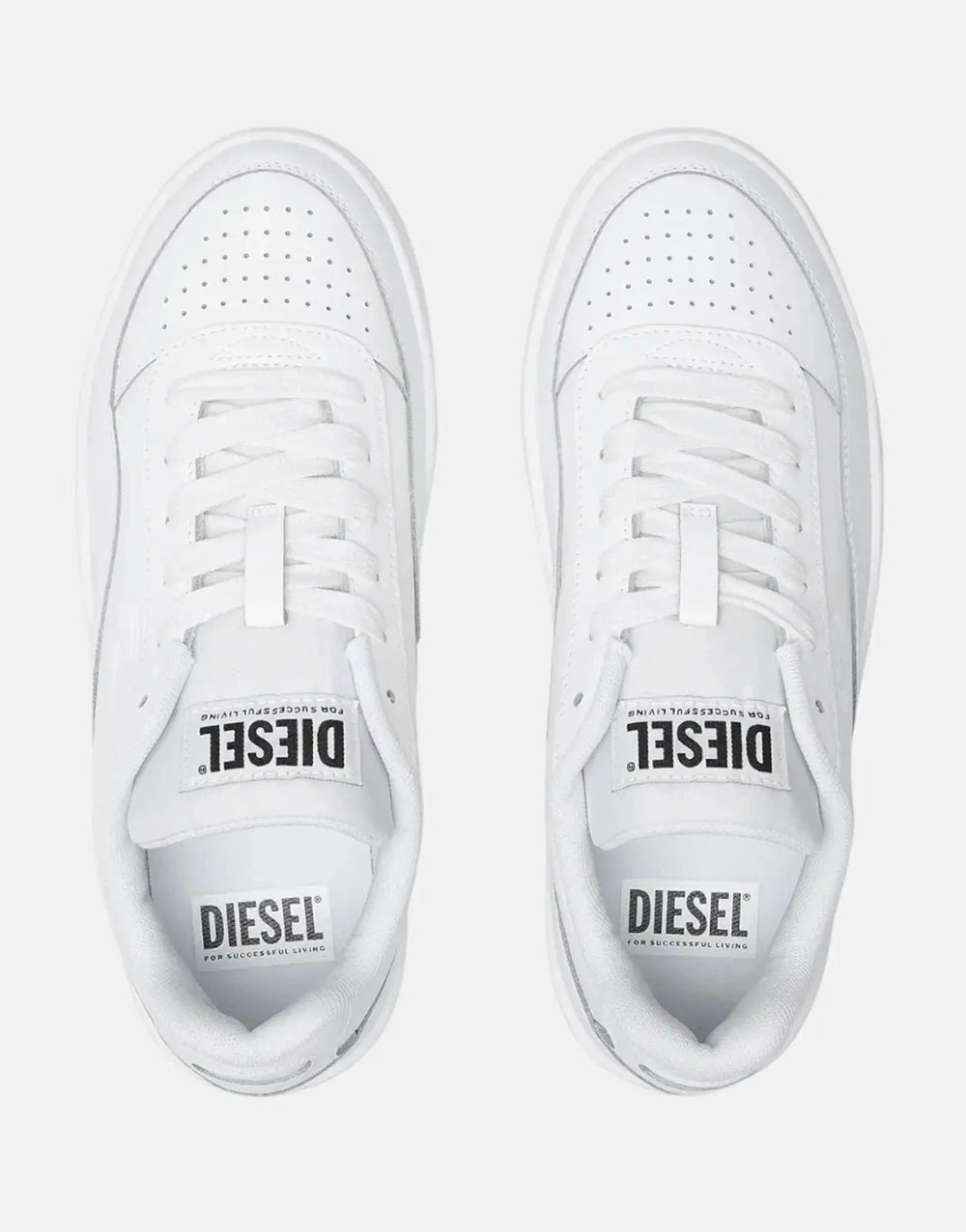 Diesel S-Tracker D Low White Sneakers - Subwear