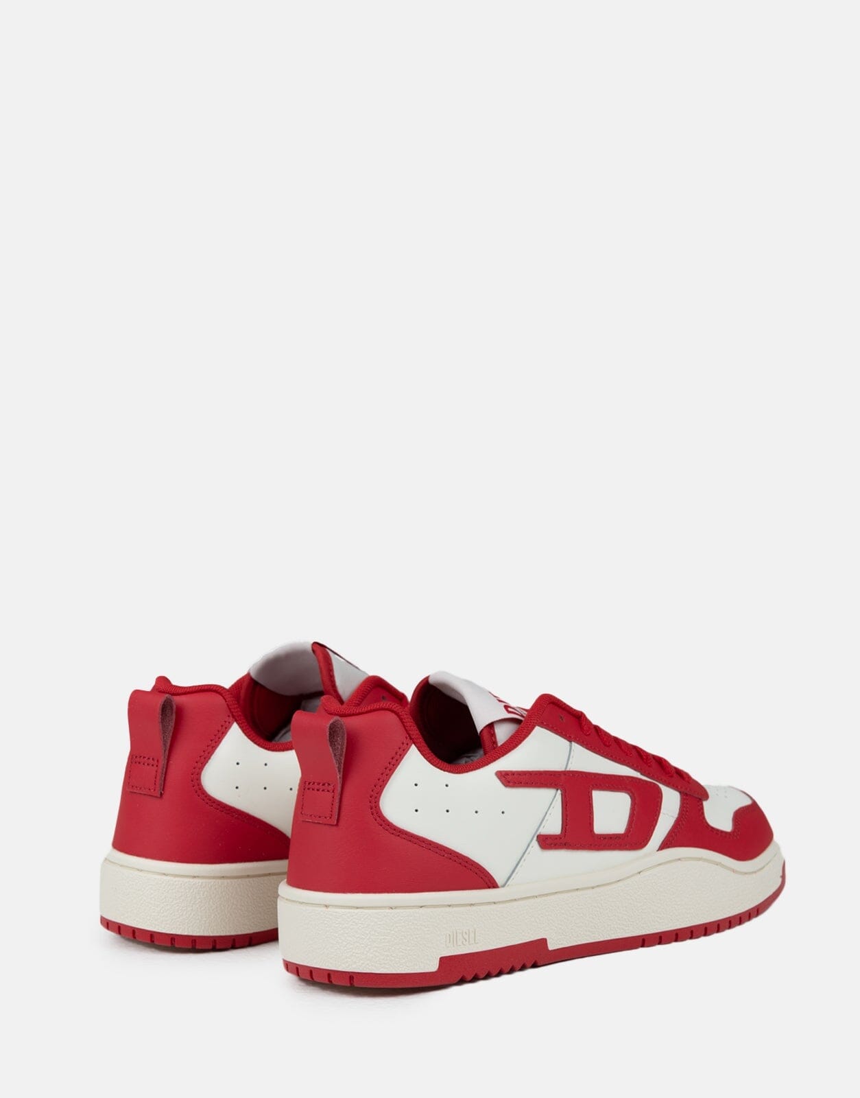 Diesel S-Ukiyo V2 Low Sneakers White/Red - Subwear