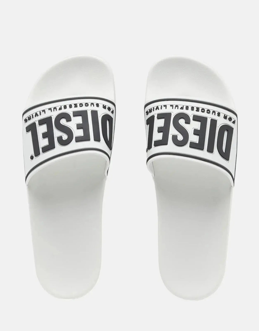 Diesel SA-Mayemi CC White Slides - Subwear