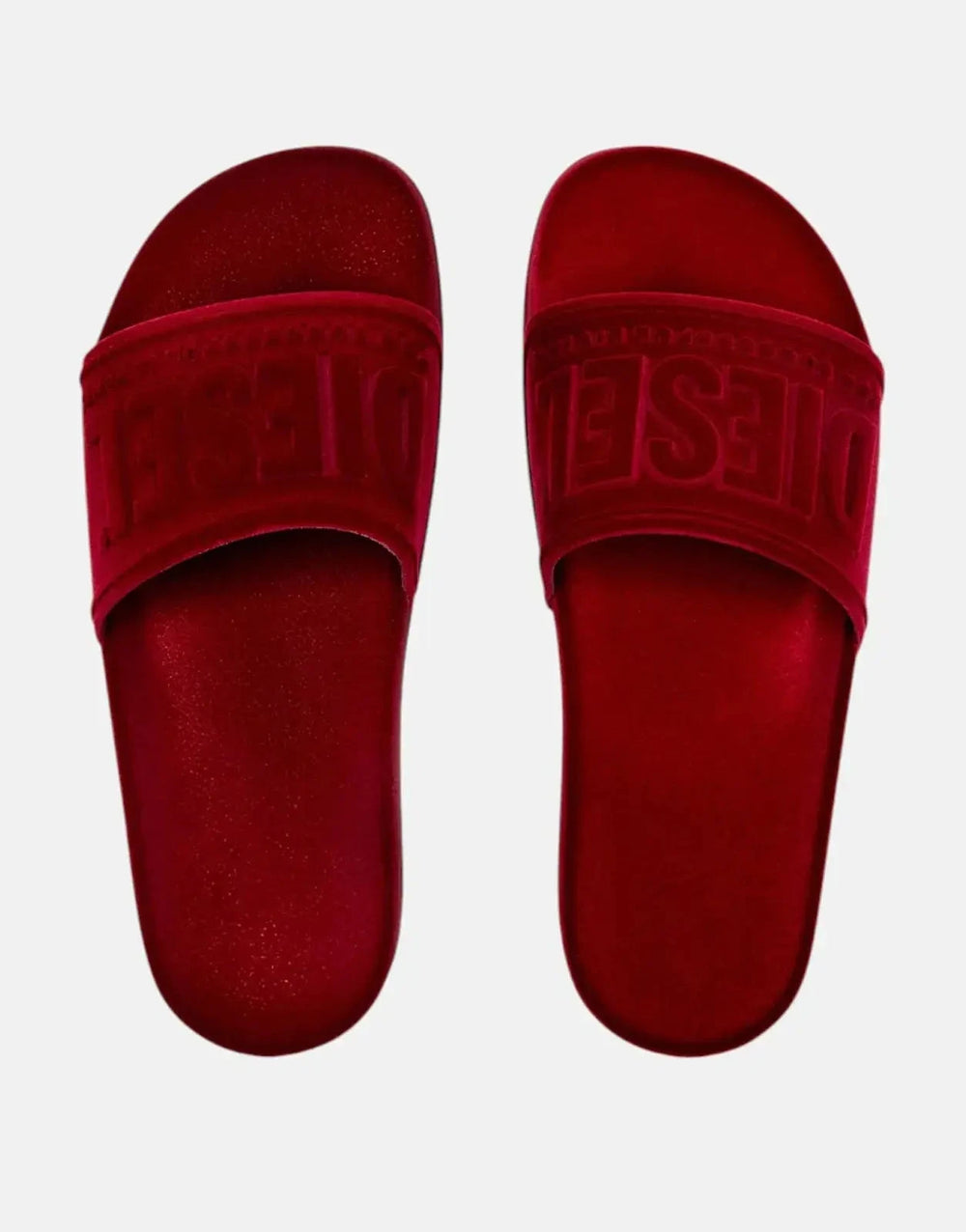 Diesel SA-Mayemi Red Slides - Subwear
