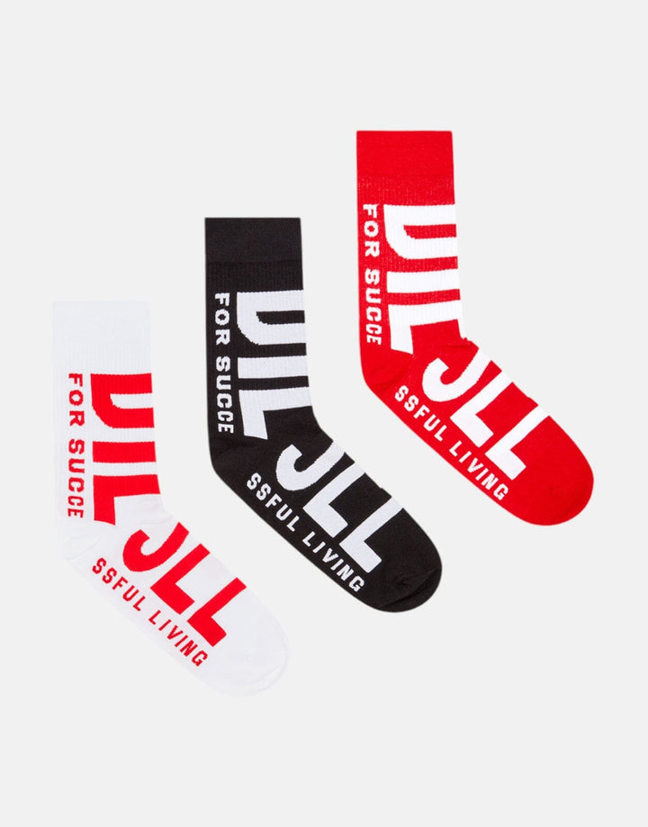 Diesel SKM-RAY 3 Pack Socks E4273 - Subwear