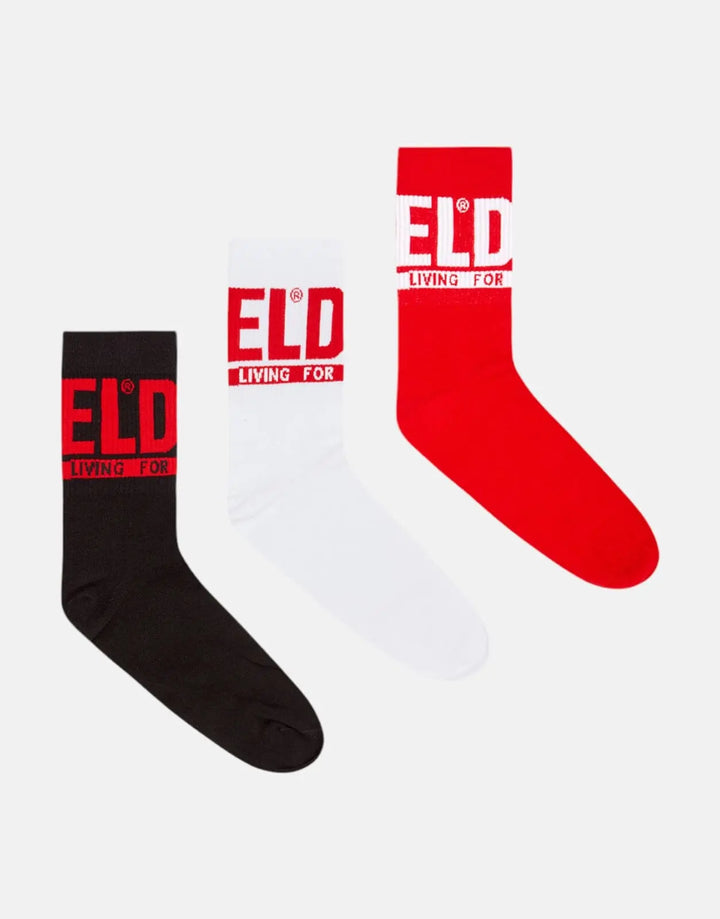 Diesel SKM-RAY 3 Pack Socks E4273 - Subwear
