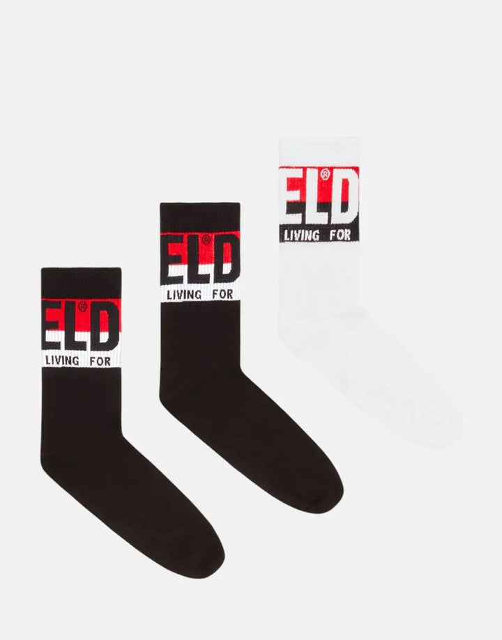 Diesel SKM-Ray Three Pack Socks - Subwear