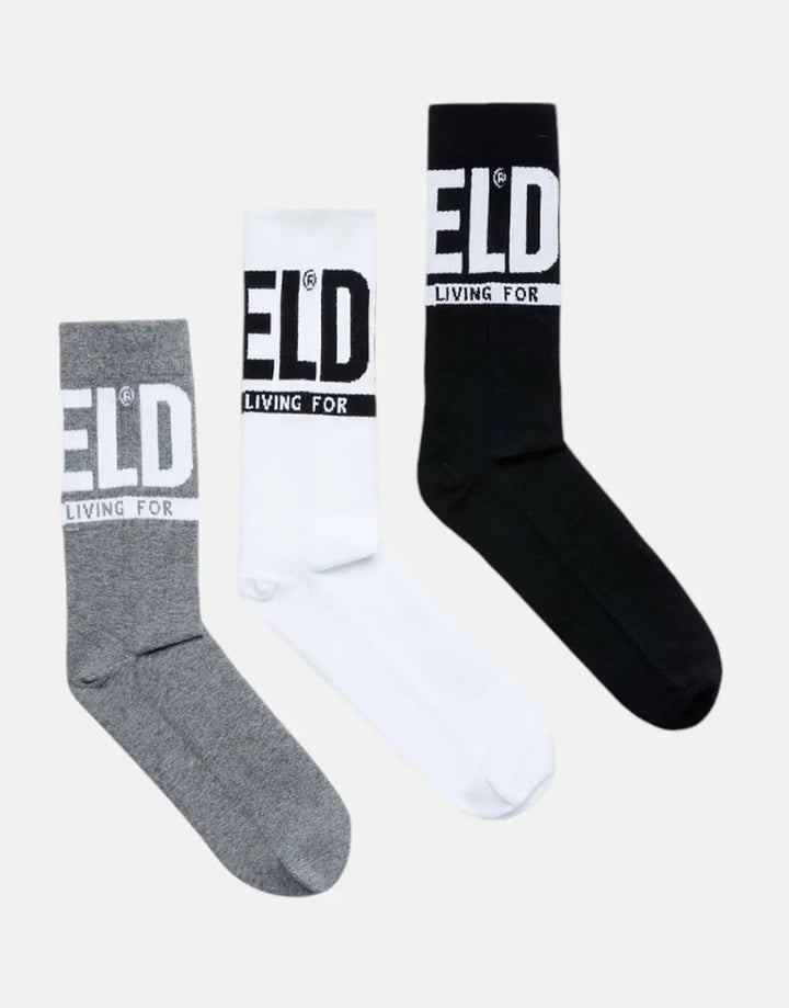 Diesel SKM Ray Three Pack Socks E3843 - Subwear