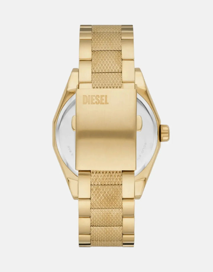 Diesel Scraper Gold Stainless Steel Watch - Subwear