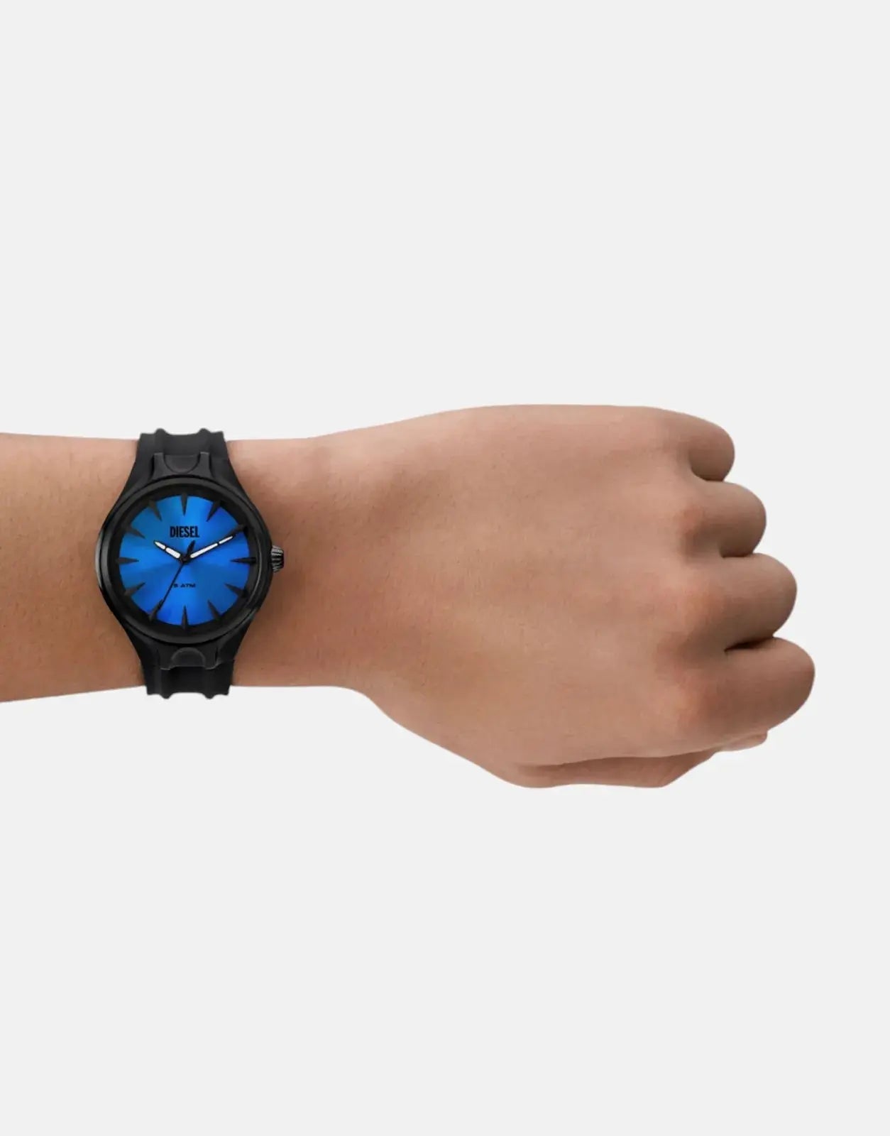 Diesel Streamline Black Silicone Watch Blue - Subwear