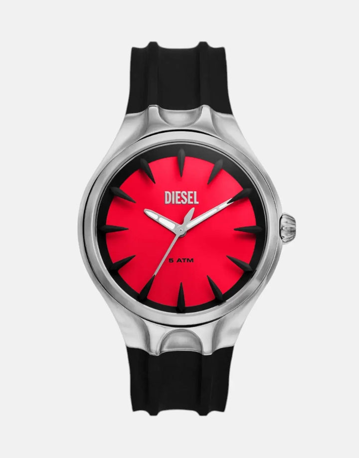 Diesel Streamline Black Silicone Watch - Subwear
