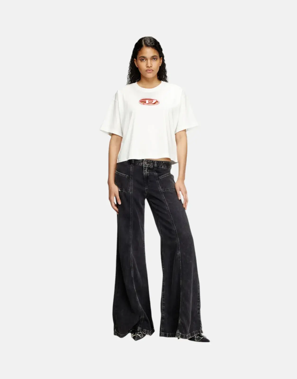 Diesel T-Buxt Crop T-Shirt - Subwear