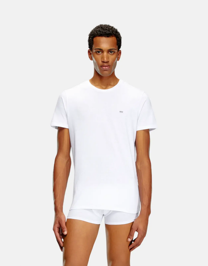 Diesel Umtee-Jake 3 Pack Triple White T-Shirt - Subwear