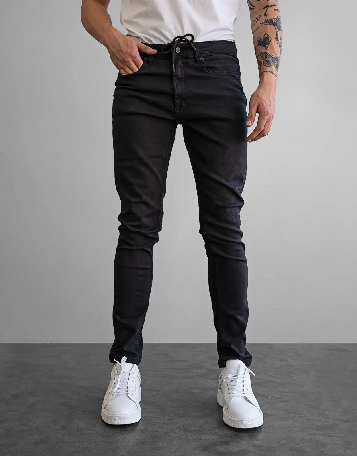 Fade Iconic Graphite Black Jeans - Subwear
