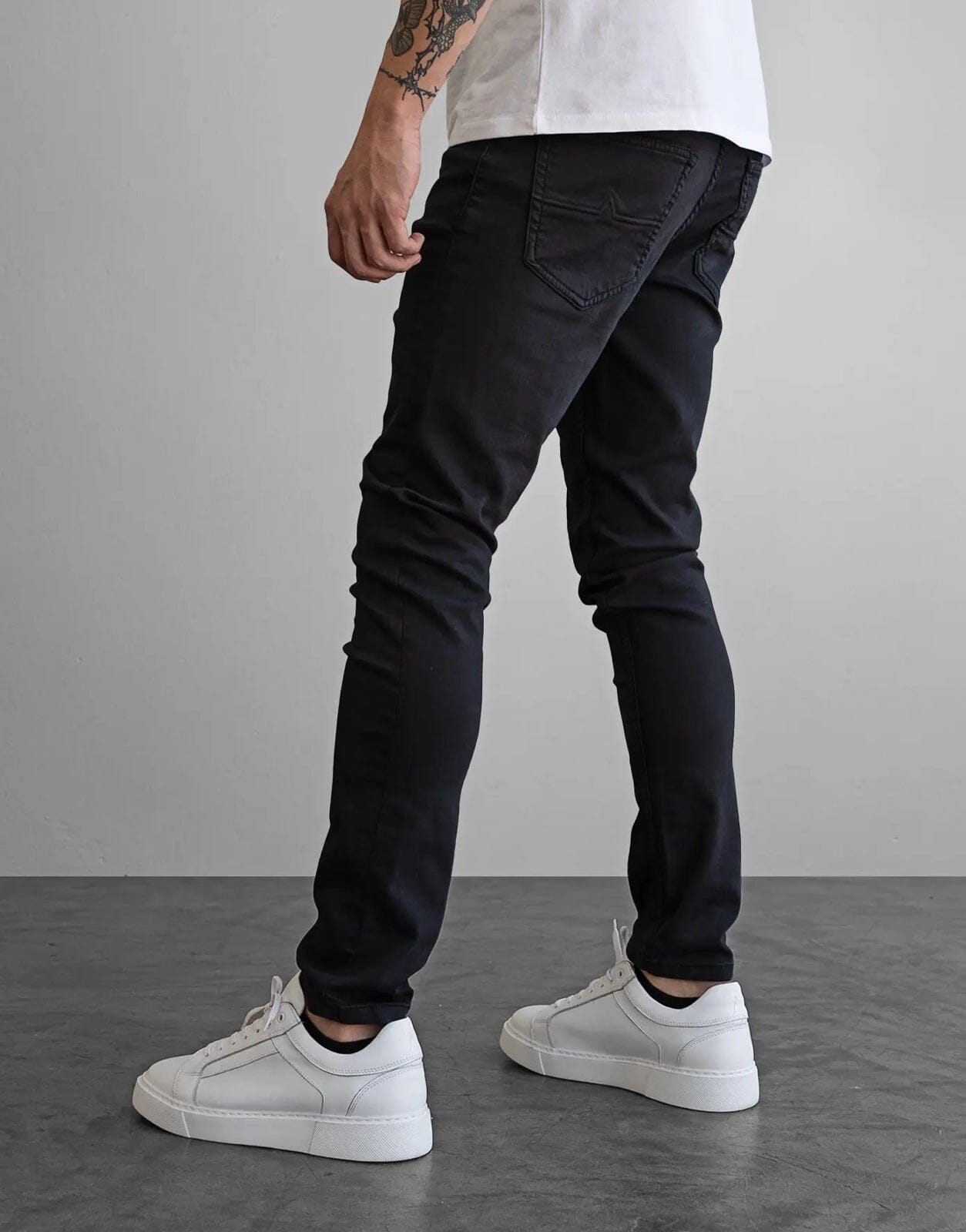 Fade Iconic Graphite Black Jeans
