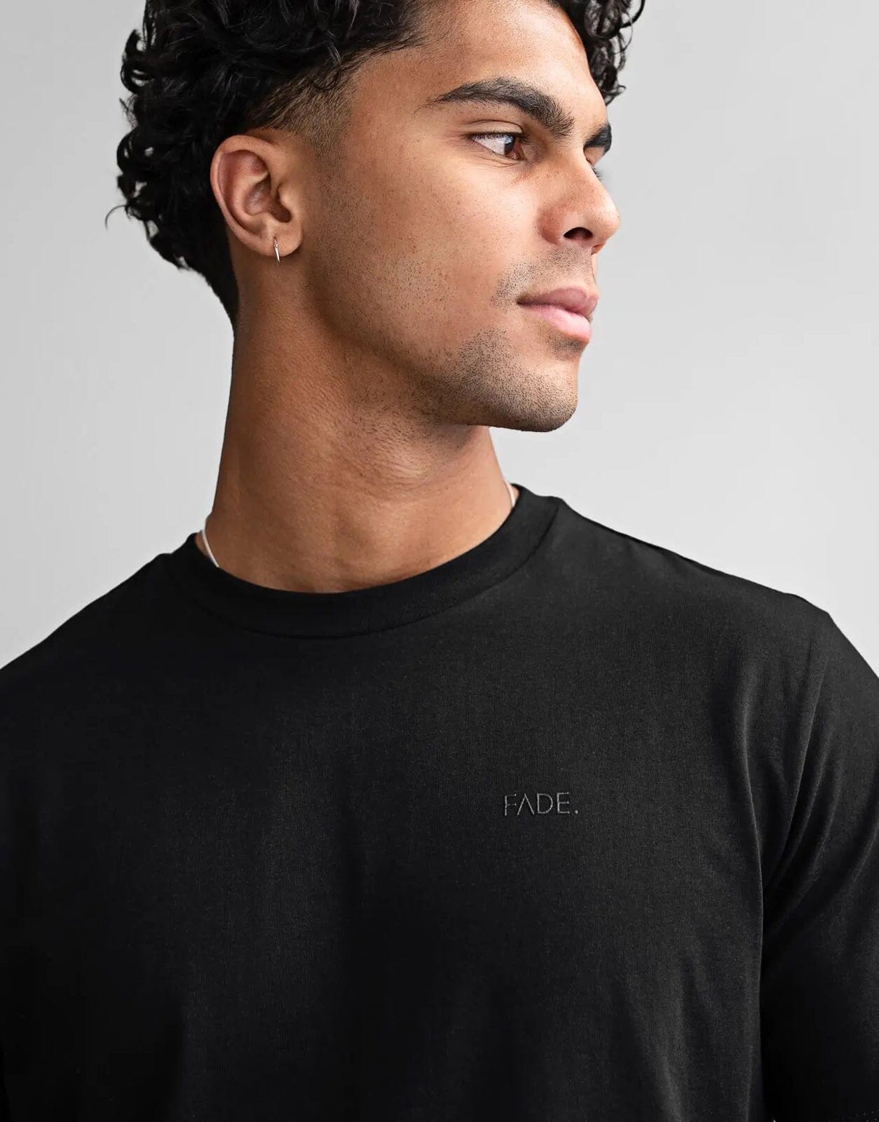 Fade Essential Black T-Shirt - Subwear