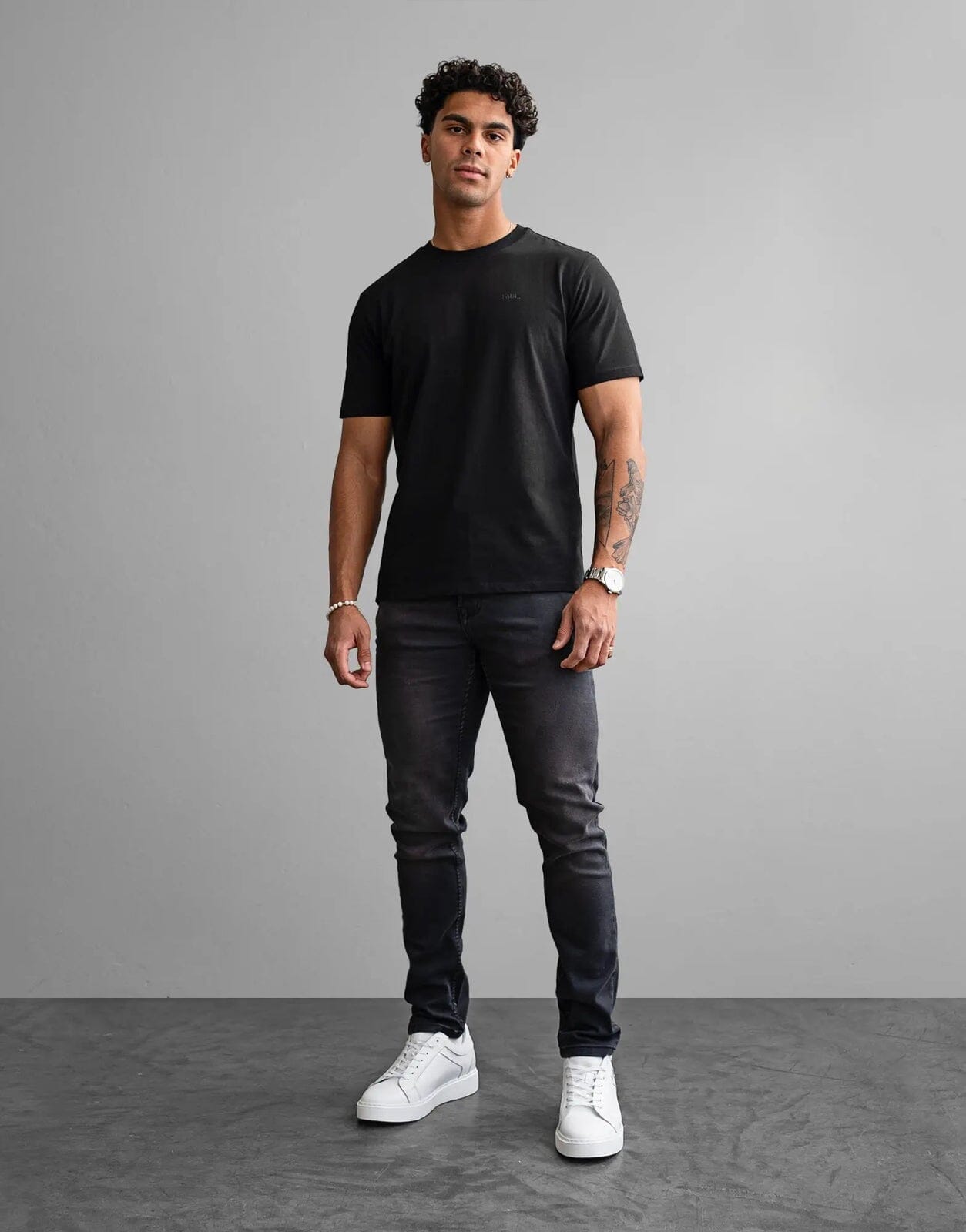 Fade Essential Black T-Shirt - Subwear