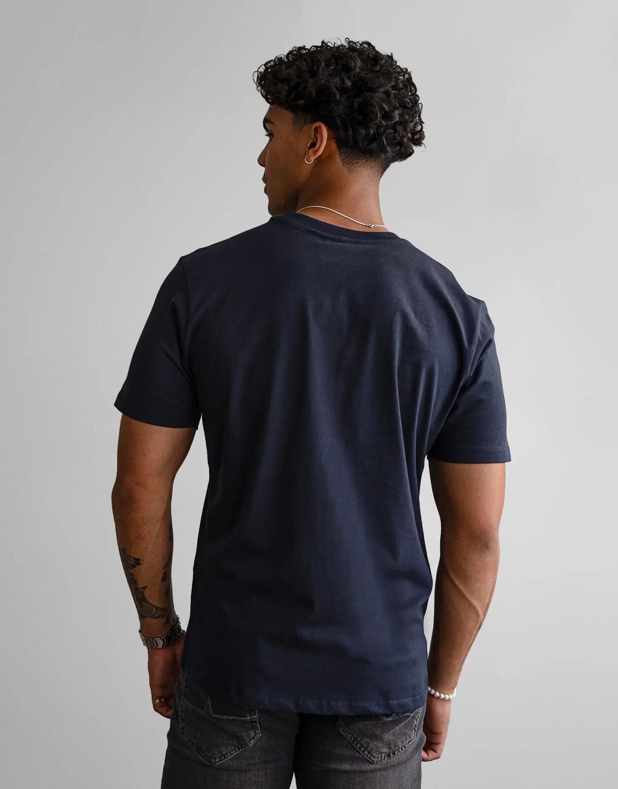 Fade Essential Navy T-Shirt - Subwear