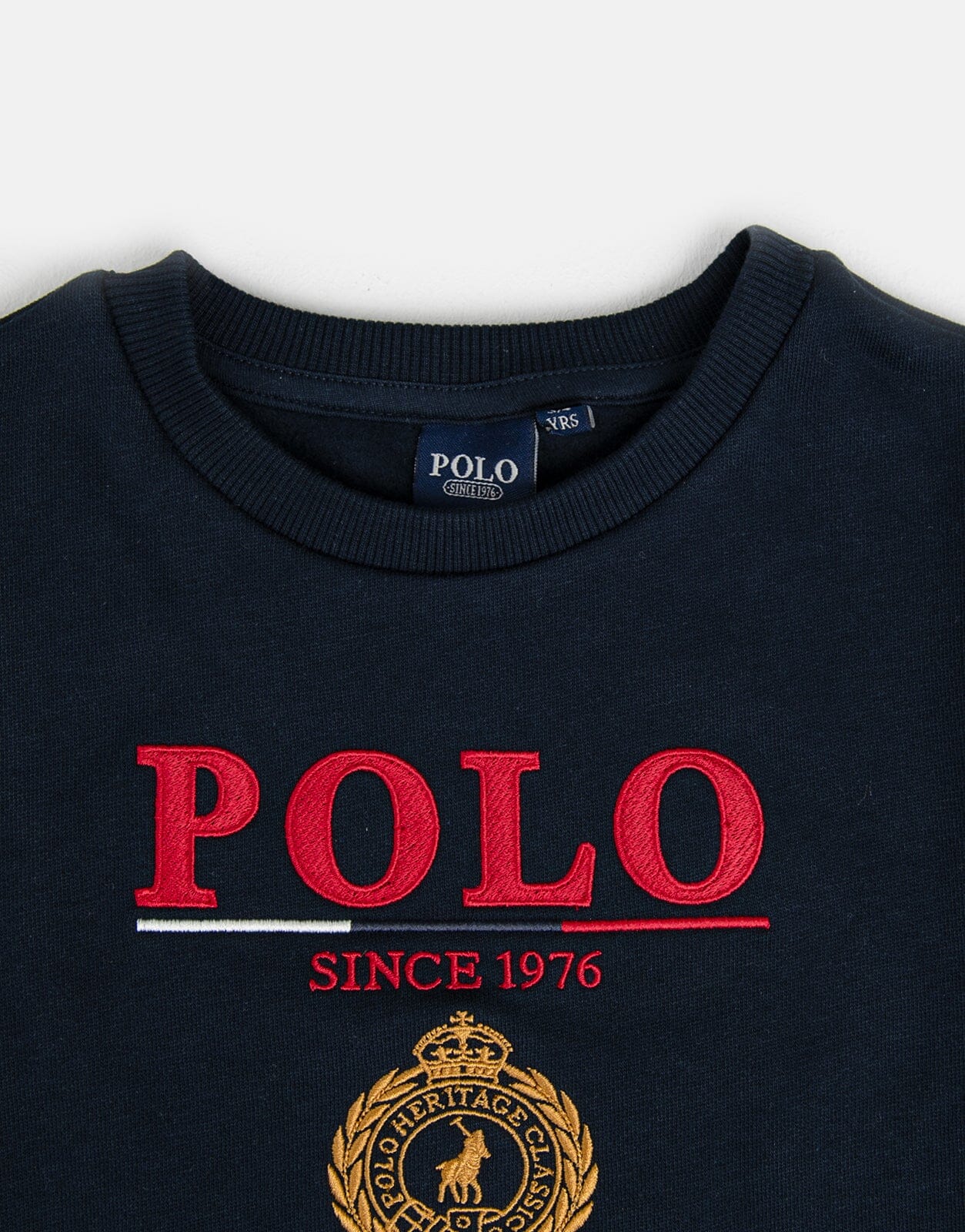 Polo Bradley Crested Navy Sweatshirt - Subwear