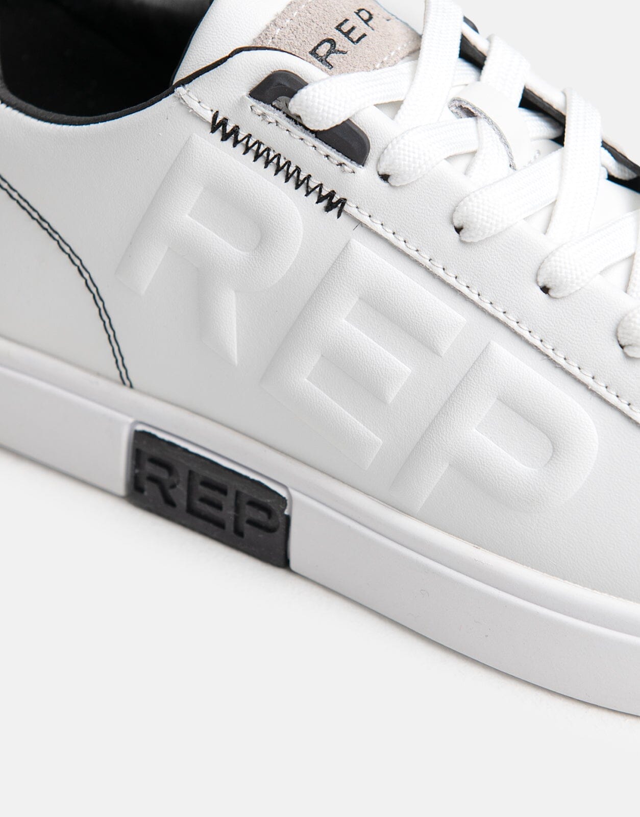 Replay Polys Up White Sneakers - Subwear