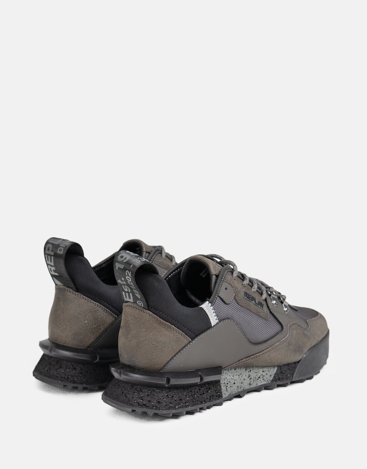 Replay Field Speed 2K Grey Black Sneakers - Subwear