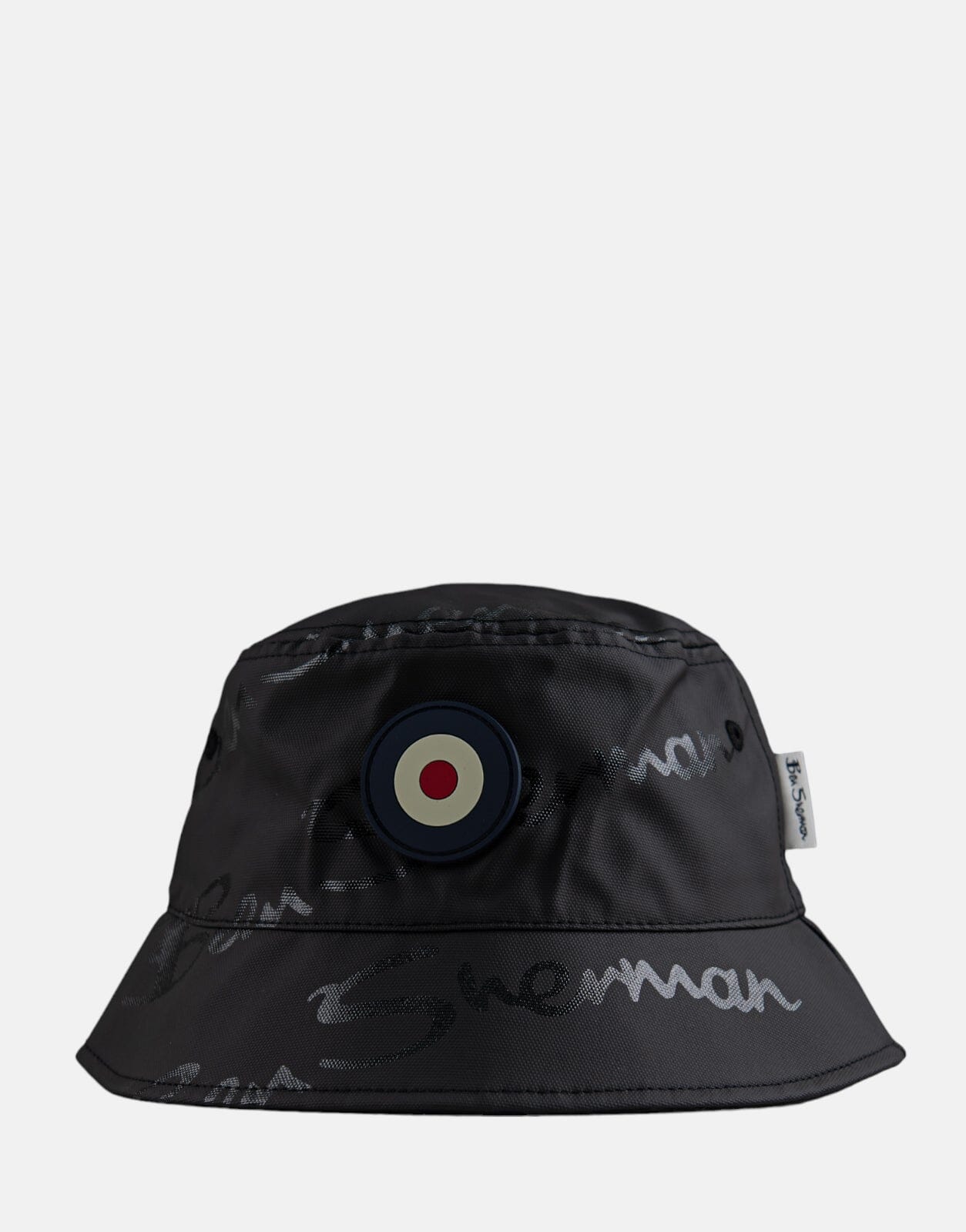 Ben Sherman Wax Target Bucket Hat Black - Subwear