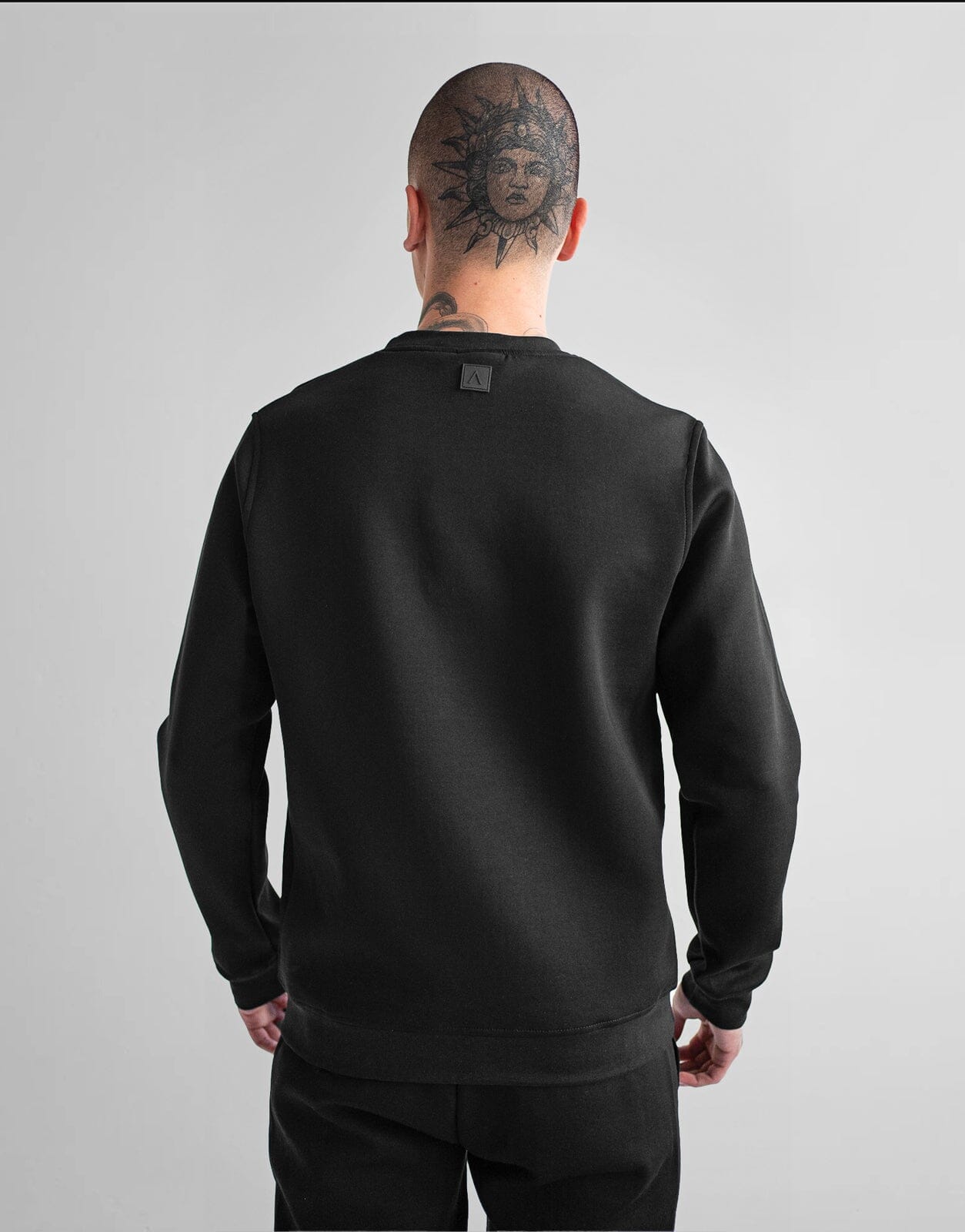 Fade Essential Sweatshirt Black - Subwear