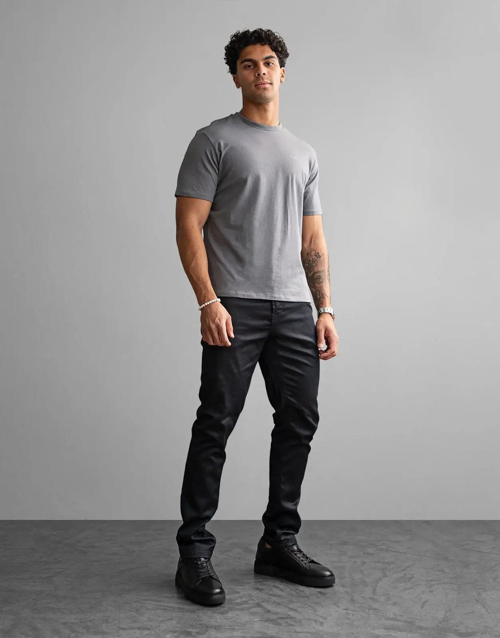 Fade Essential Grey T-Shirt - Subwear