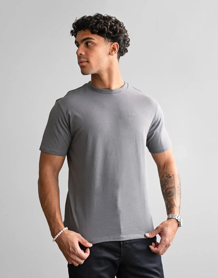 Fade Essential Grey T-Shirt - Subwear