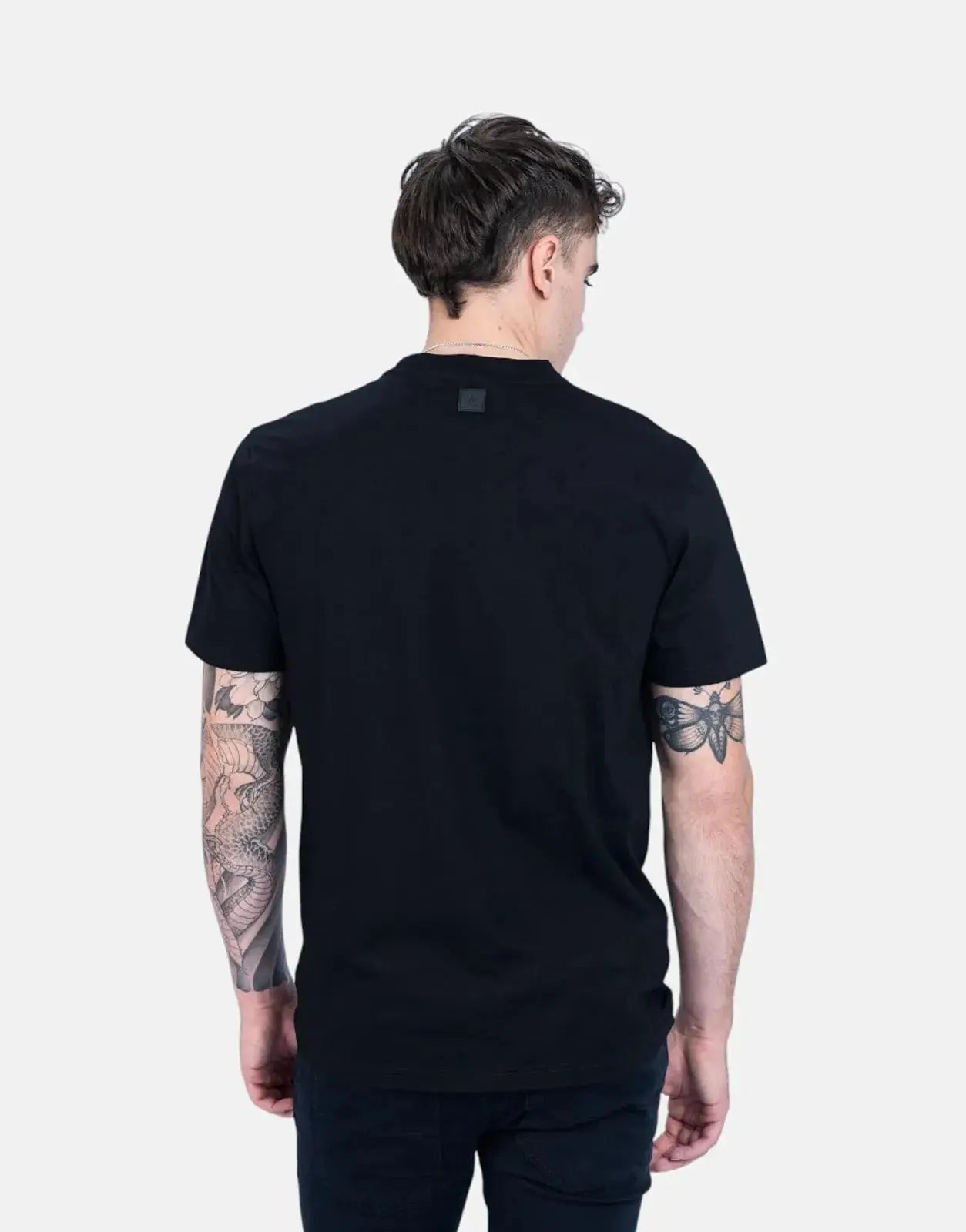 Fade Essential Slim Black T-Shirt - Subwear