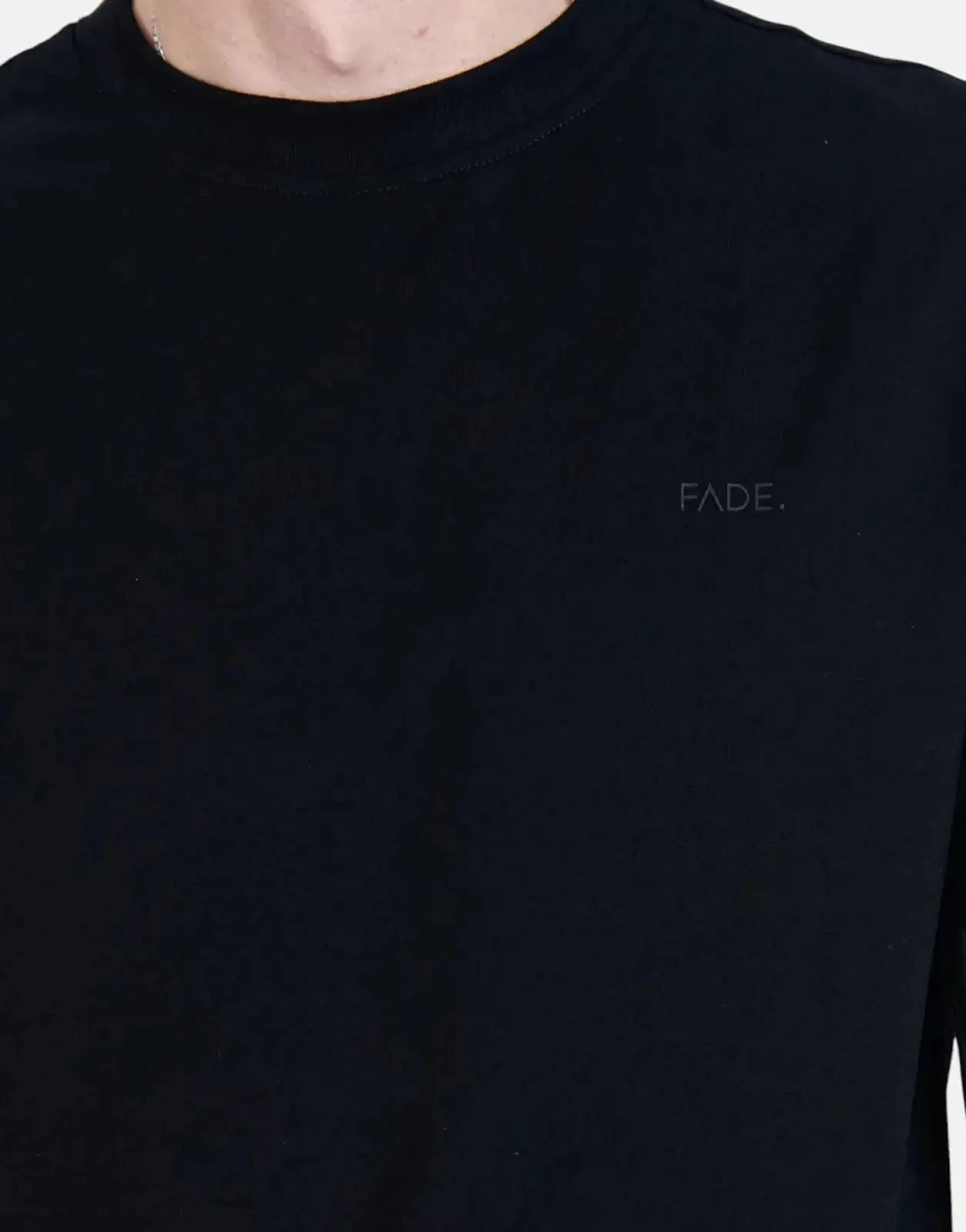 Fade Essential Slim Black T-Shirt - Subwear