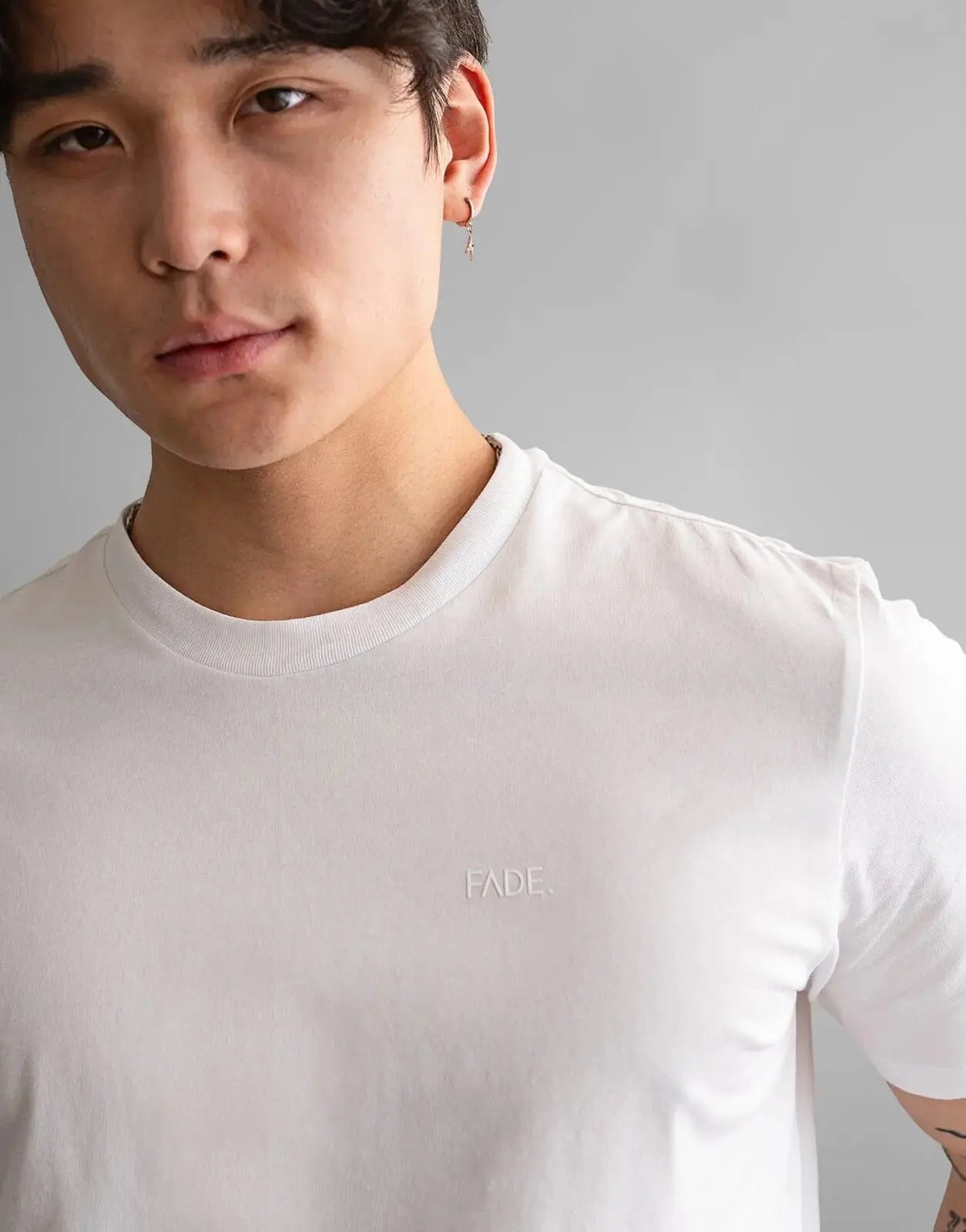 Fade Essential White T-Shirt - Subwear