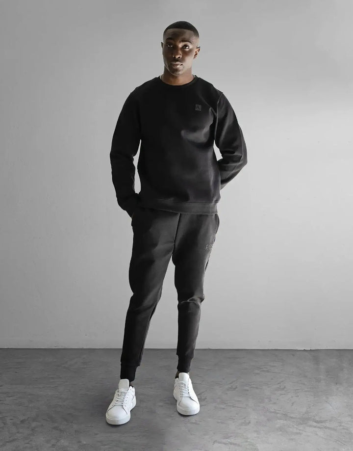 Fade Iconic Black Sweatshirt - Subwear