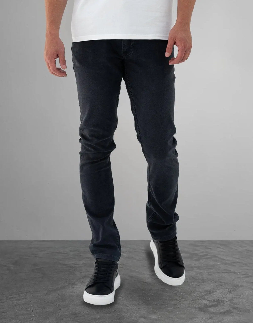 Fade Iconic Carbon Charcoal Jeans - Subwear