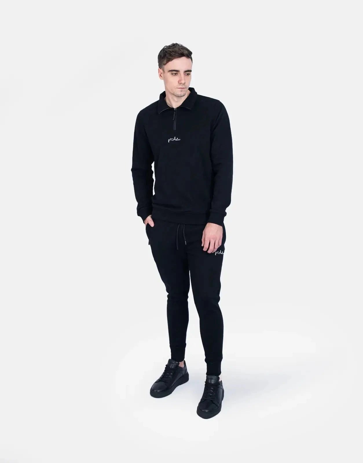 Fade Signature Sweatpants Black - Subwear