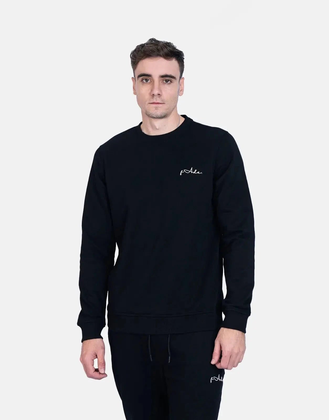 Fade Signature Sweatshirt Black - Subwear