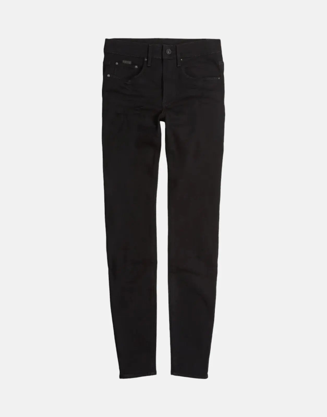 G-Star RAW 3301 Ladies Pitch Black Skinny Jeans - Subwear