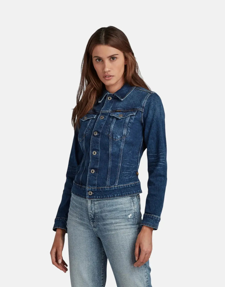 G-Star RAW 3301 Slim Faded Stone Jacket - Subwear