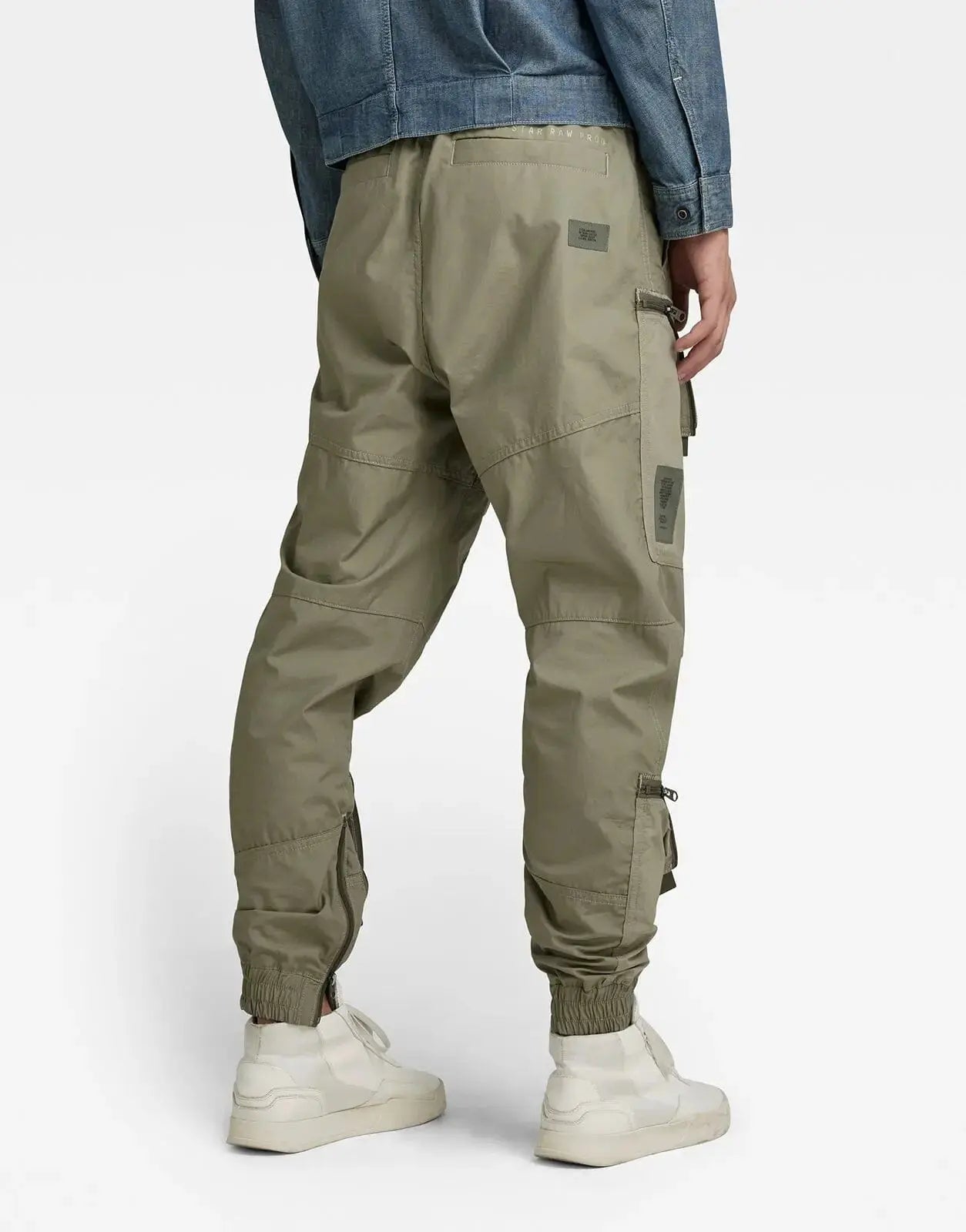 G-Star RAW 3D PM Cuffed Grey Trainer - Subwear