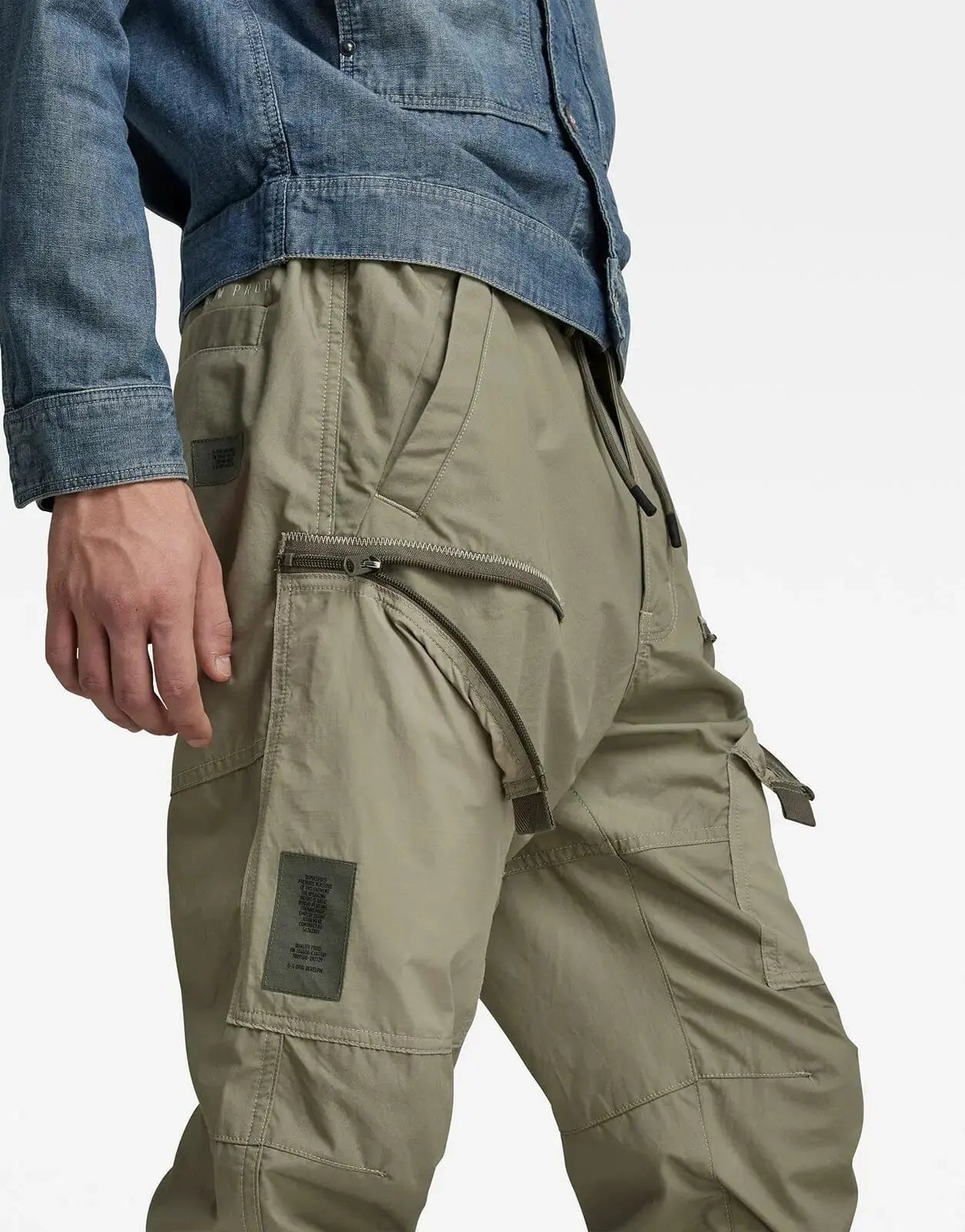 G-Star RAW 3D PM Cuffed Grey Trainer - Subwear