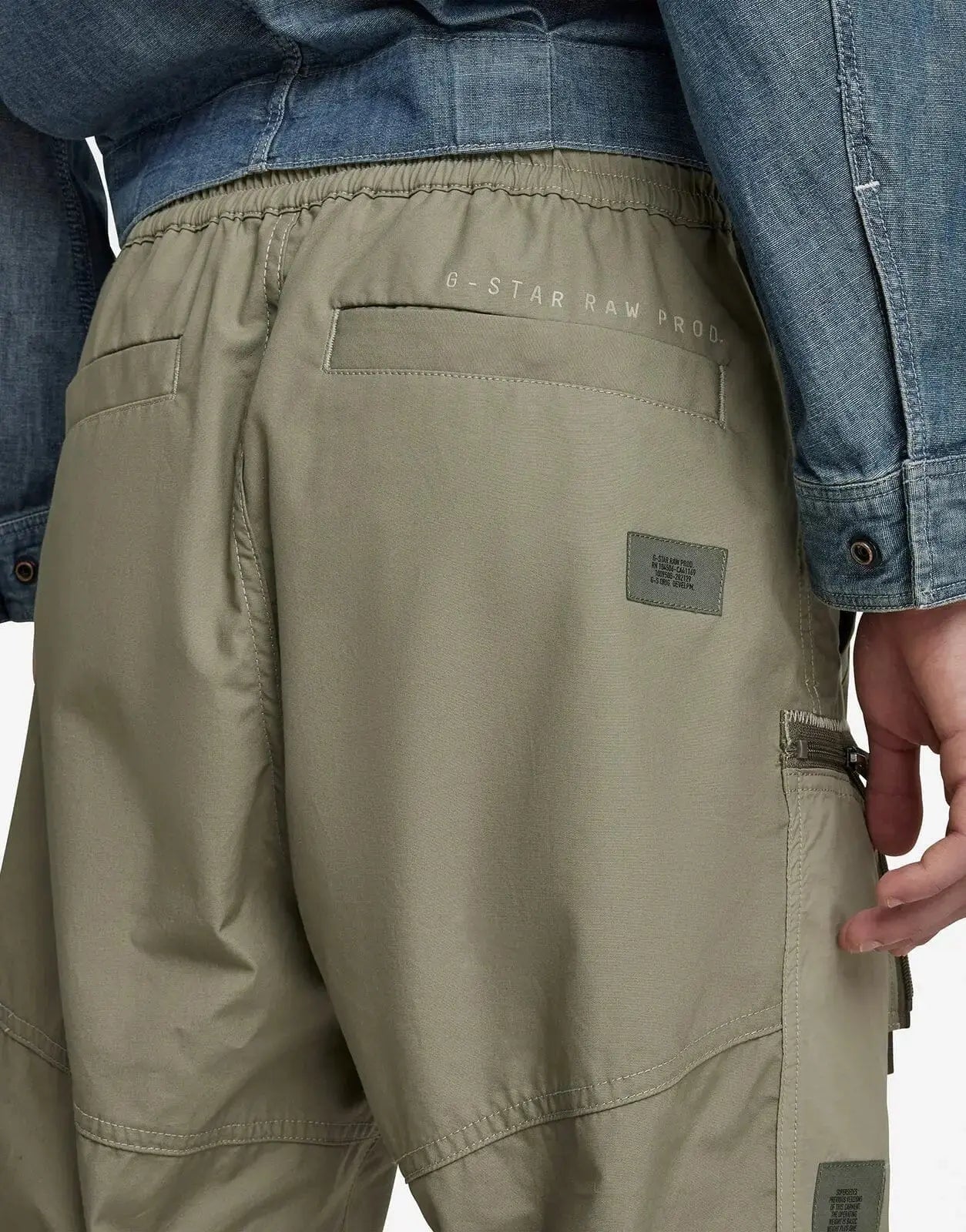 G-Star RAW 3D PM Cuffed Grey Trainer - Subwear
