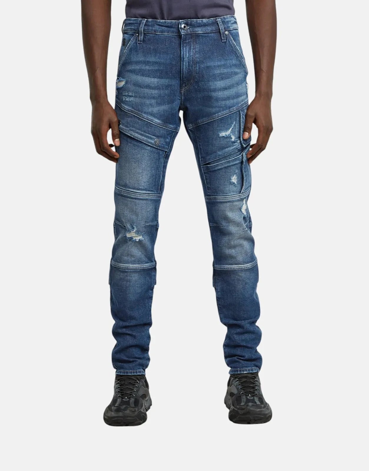 G-Star RAW Airblaze 3D Faded Rainstorm Skinny Jeans - Subwear