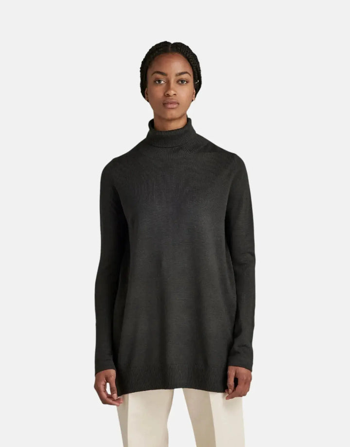 G-Star RAW Asfalt Leyla Turle Neck Knit Top - Subwear