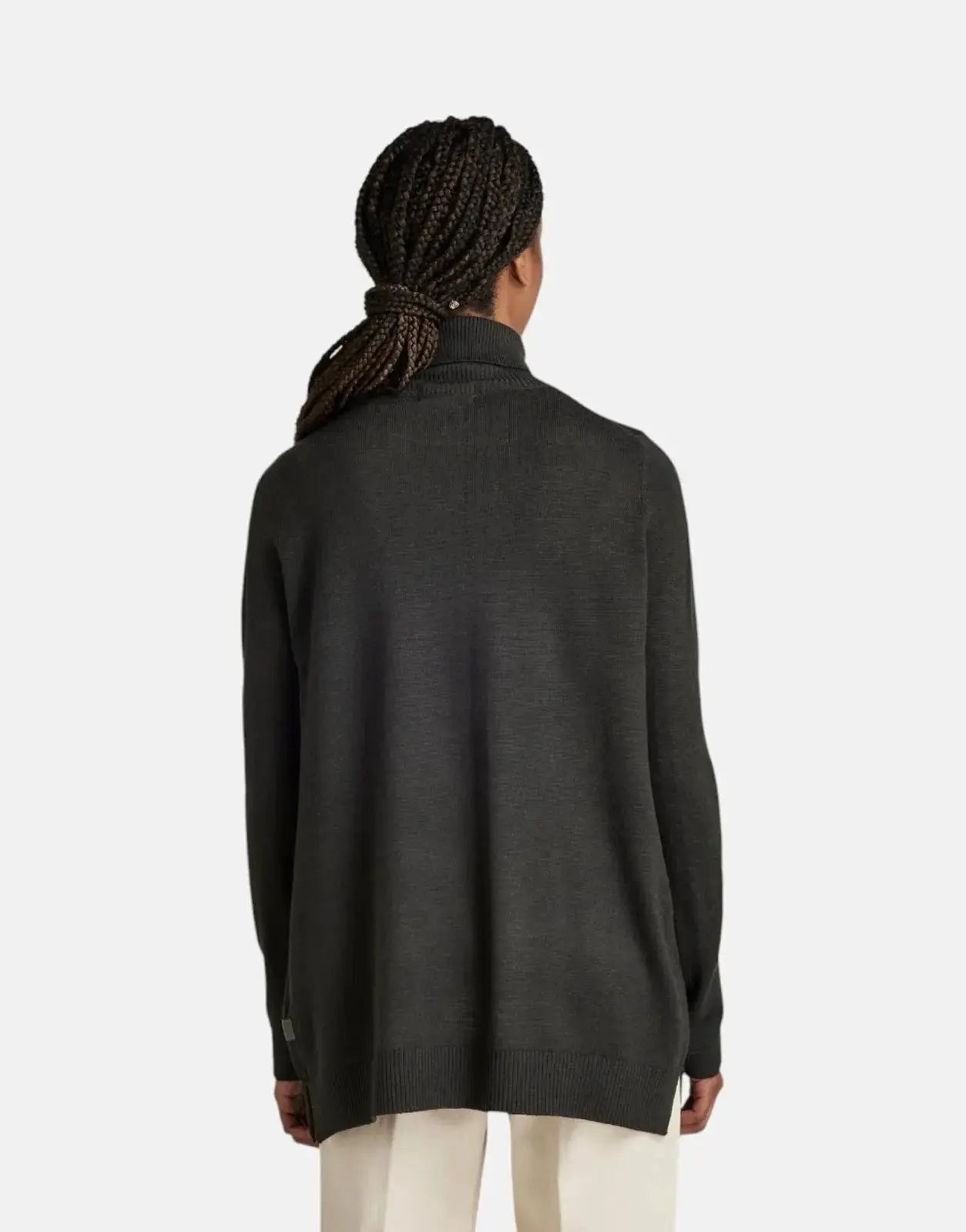 G-Star RAW Asfalt Leyla Turle Neck Knit Top - Subwear
