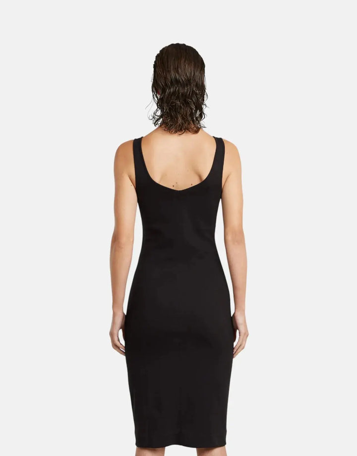 G-Star RAW Asymmetric Zip Black Dress - Subwear