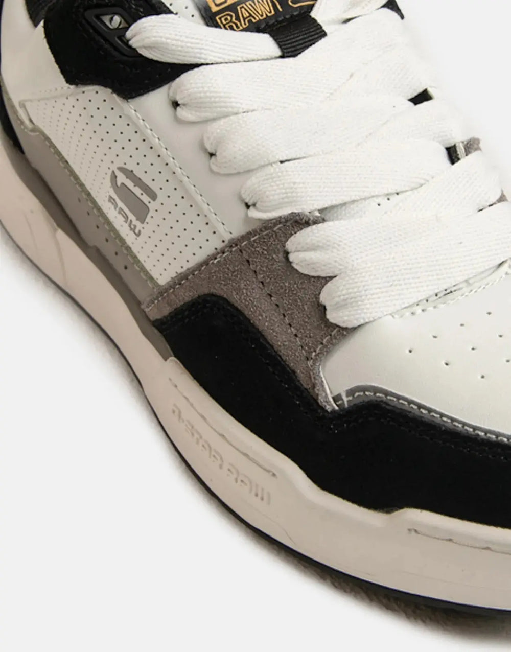 G-Star RAW Attacc Cup Low White/Black Sneakers - Subwear
