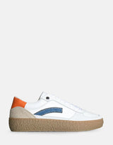 G-Star RAW Augur Basic Off White/Orange Sneakers - Subwear