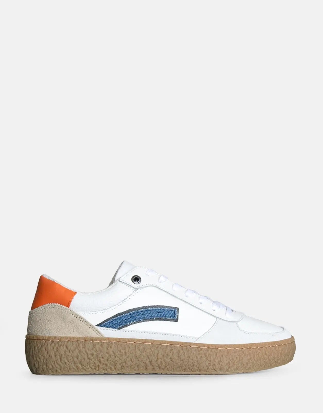 G-Star RAW Augur Basic Off White/Orange Sneakers - Subwear