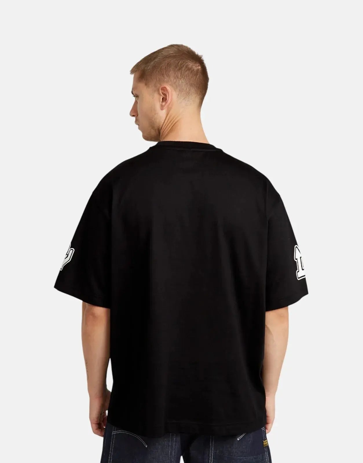G-Star RAW Barcode Boxy T-Shirt Black - Subwear