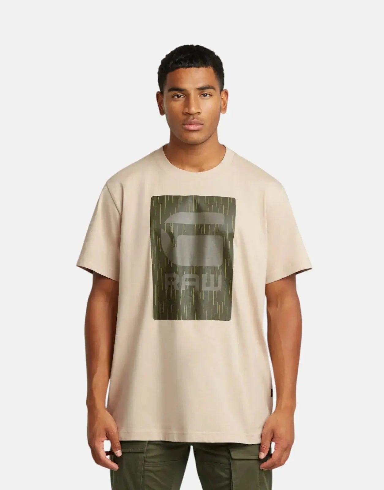 G-Star RAW Burger Box Rain Loose Brick T-Shirt - Subwear