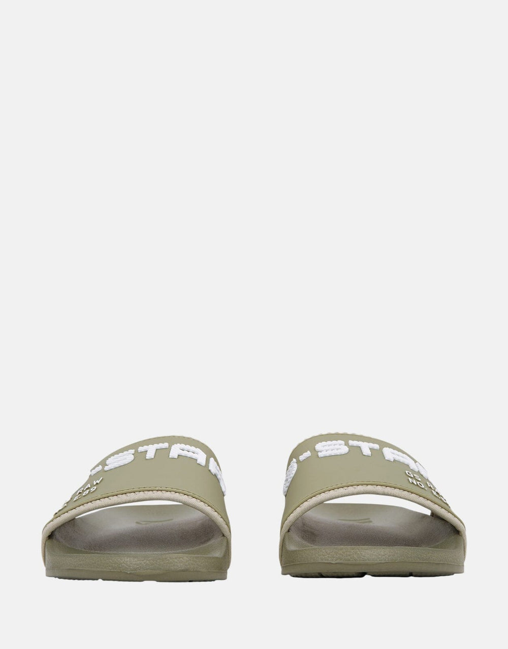 G-Star RAW Cart Olive/White Slides - Subwear